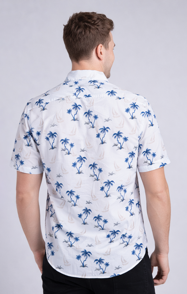 BEACH PRINT SHIRT