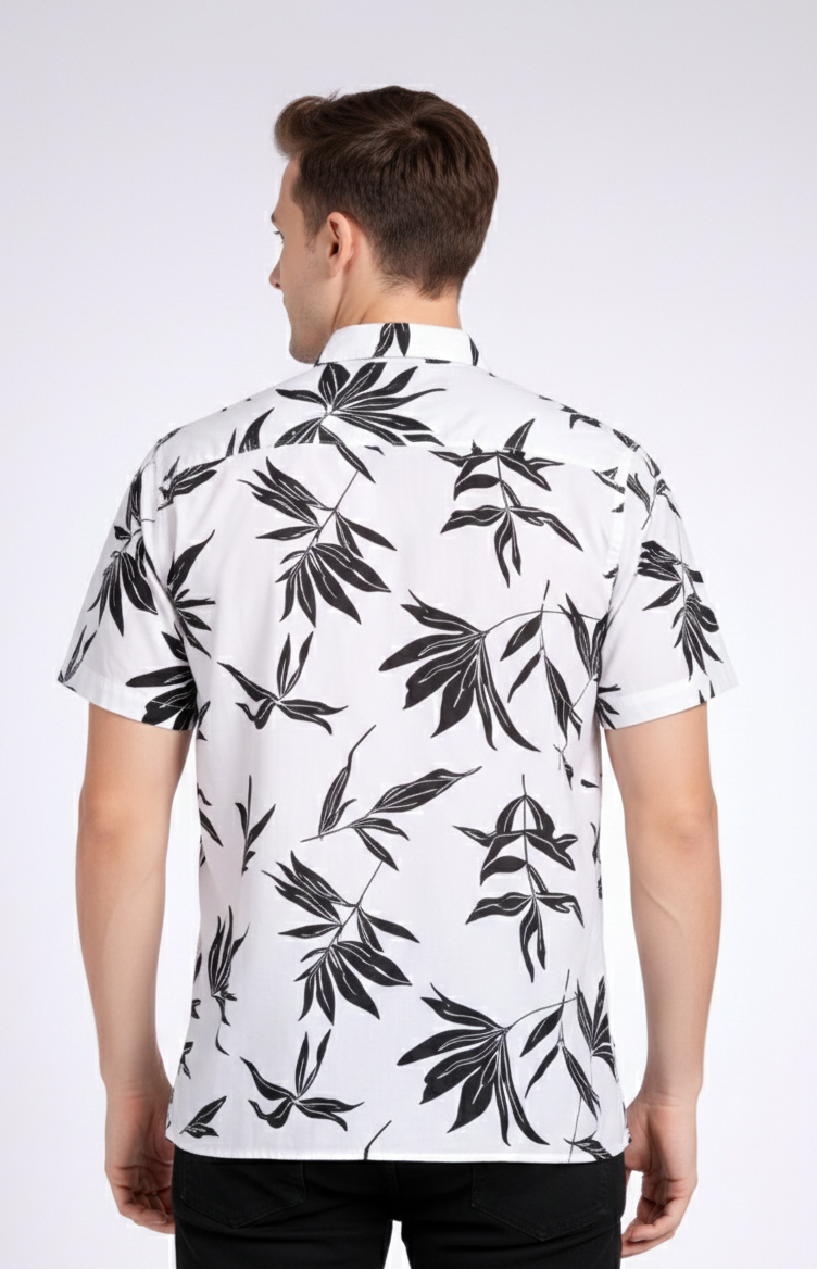 TROPICAL PRINT SHIRT