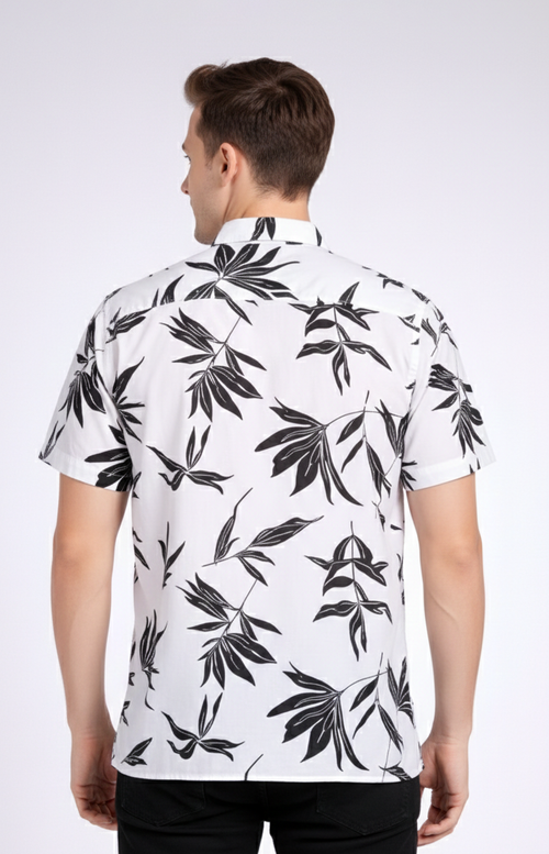 TROPICAL PRINT SHIRT